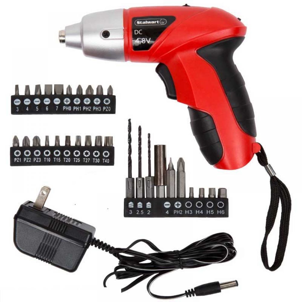 YDD Tech 4.8V 25 Pcs Cordless Screwdriver Set